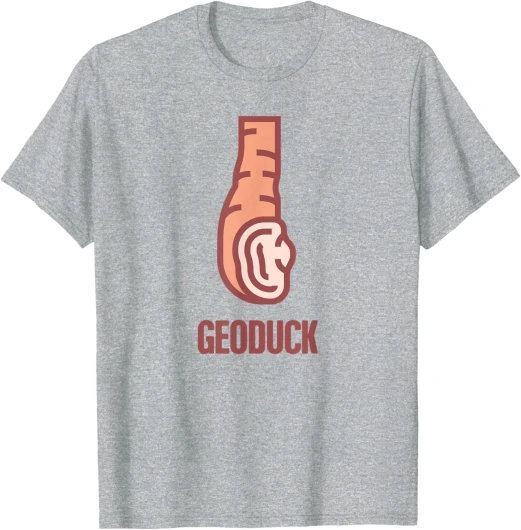 Geoduck Hunter Pacific Northwest Palourde Geoduck T-Shirt
